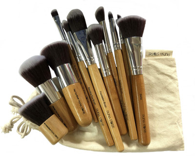 

Puna Store 11 Piece Makeup Brush Set Model PS-551(Bamboo)(Pack of 11)
