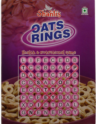 Shanti's Oats Rings, 250 Grams, Pack of 4(250 g, Box, Pack of 4)