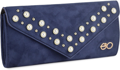 

E2O Casual Blue Clutch