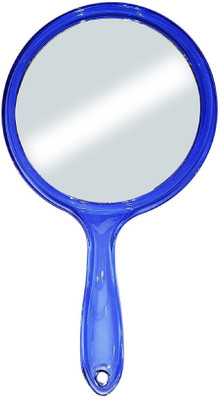 

Prime Makeup Mirror Perfect for Purses Travel Use Makeup Mirror face Mirror For Women And Girls, 60 Gram, Blue, Pack of 1 (10871)