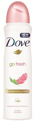 

Dove Go Fresh Pomegranate & Lemon Verbena scent Deodorant Deodorant Spray - For Men & Women(150 ml)