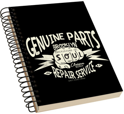 

GRAZIOS A5 Notebook(Vintage Acrylic Notebook, Multicolor)