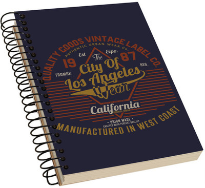 

JIKRAA A5 Notebook(Vintage Acrylic Notebook, Multicolor)