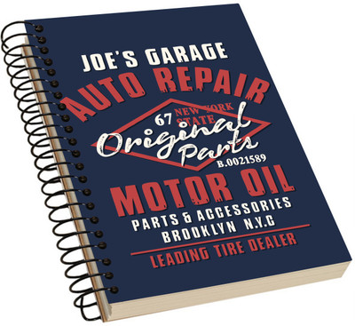 

JIKRAA A5 Notebook(Vintage Acrylic Notebook, Multicolor)