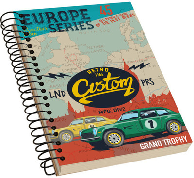 

COPIA A5 Notebook(Vintage Acrylic Notebook, Multicolor)