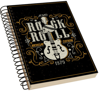 

MOMAKINI A5 Notebook(Vintage Acrylic Notebook, Multicolor)