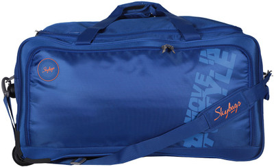 

Skybags Casper Wheel Duffle 67cm (Navy Blue) Travel Duffel Bag(Blue)