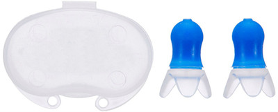 

Shrih Slicone Adult Pressure Reducing Earplug Ear Plug(Blue)