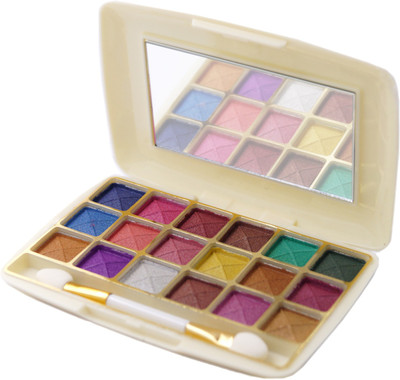 

One Personal Care 18 Color Wet Eye Shadows (Sheer Shimmer) 11.5 g(Multicolor)