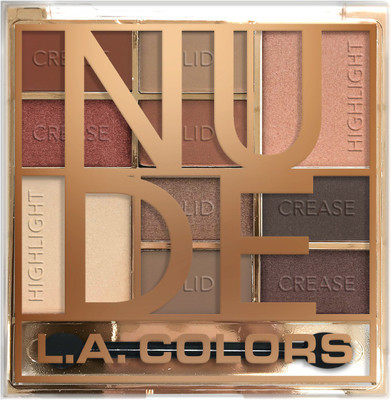 

L.A. Colors 10 Color Eyeshadow Palette- 20 g(Nude)