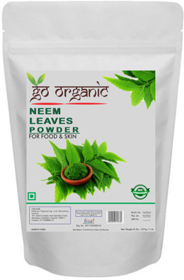 

Go Organic Organic Neem Leaves Powder (Azardirachta Indica)(227 g)