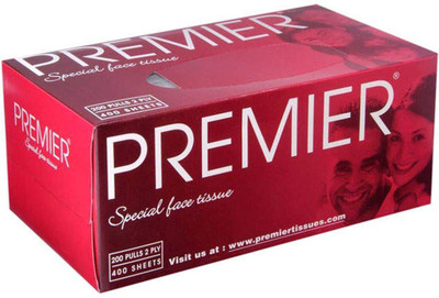 

Premier Special Face Tissue (2 Ply) - 400 sheets(Pack of 200)