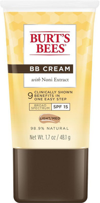 

Burt's Bees Cream with SPF 15, Light/Medium, 1.7 Ounces Foundation(LIGHT MED)