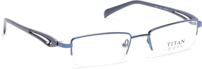 

Titan Half Rim Rectangle Frame(118 mm