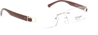 

Titan Rimless Rectangle Frame(120 mm