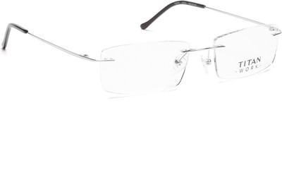 

Titan Rimless Rectangle Frame(122 mm