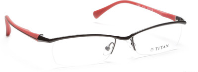 

Titan Half Rim Rectangle Frame(123 mm