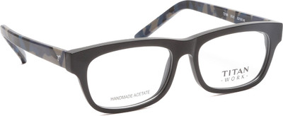 

Titan Full Rim Wayfarer Frame(120 mm