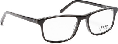 Titan Full Rim Rectangle Frame(120 mm)