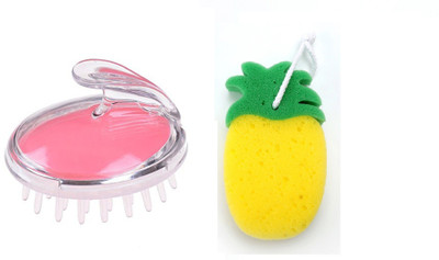 

Confidence Hair Wash Brush & Face Sponge Cleaning For Men & Women