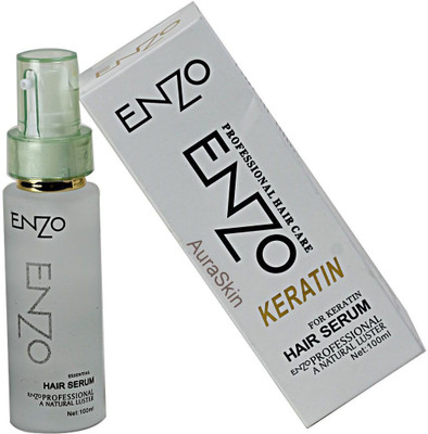 

AuraSkin Enzo Keratin Hair Serum A Complete Treatment of Damage Hair 100Ml(100 ml)