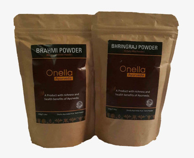 

onella ayurveda Combo Pack Brahmi+Bhringraj (400 gm)(400 g)