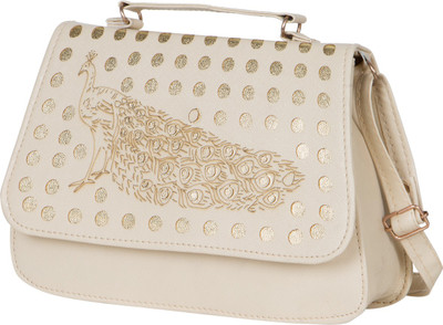 

Ree blue Sling Bag(White)