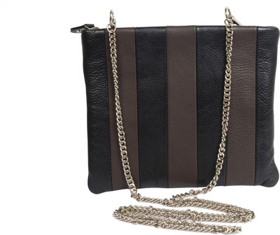 

GoLeather Sling Bag(Black, Brown)