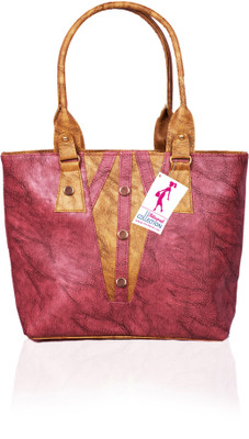 

Ritupal Collection Shoulder Bag(Purple, Brown), Brown;purple
