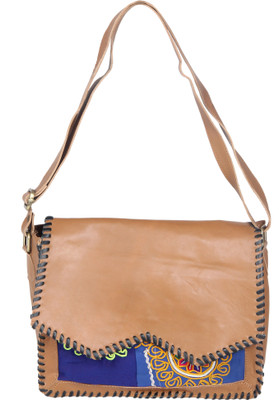 

jaipurtextilehub Hand-held Bag(Brown)
