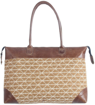 

jaipurtextilehub Hand-held Bag(Brown)