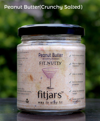 

FITJARS Peanut Butter Crunchy,Salted 190 g
