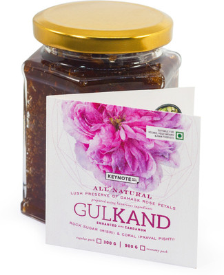 

Keynote Gulkand (Damask Rose, Misri, Cardamom & Praval) 300 grams 300 g