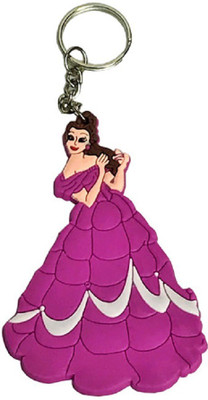 

fundatraders Rubber Fancy Doll Key Chain in purple Key Chain