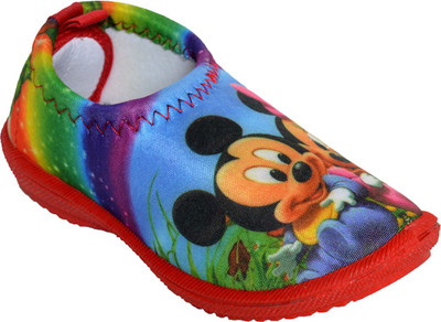 

BUNNIES Boys & Girls Slip on Dancing Shoes(Red