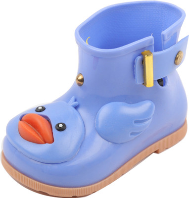 

Yellow Bee Boys Strap Casual Boots(Purple