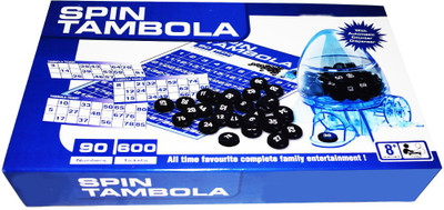 

Saffronworld Spin Thambola With Automatic Counter Dispenser(Multicolor)