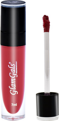 

GlamGals Matte Finish Colorstay Lipgloss(7 ml, Cherry Red)