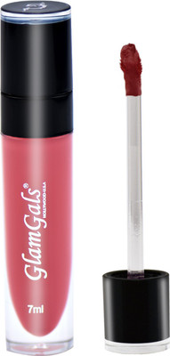 

GlamGals Matte Finish Colorstay Lipgloss(7 ml, Peanut Brown)