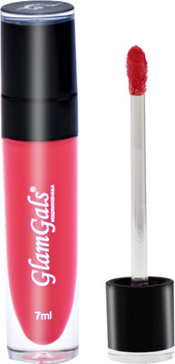 

GlamGals Matte Finish Colorstay Lipgloss(7 ml, Rose Red)