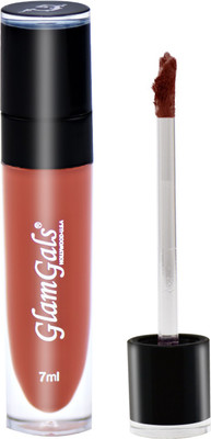

GlamGals Matte Finish Colorstay Lipgloss(7 ml, Light Chocolate)