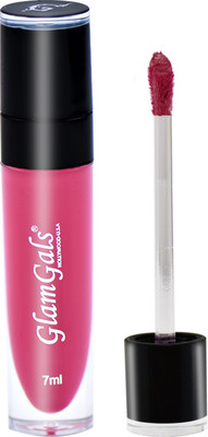 

GlamGals Matte Finish Colorstay Lipgloss(7 ml, Hot Pink)