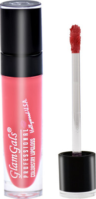 

GlamGals Matte Finish Colorstay Lipgloss(7 ml, Rosy Pink)