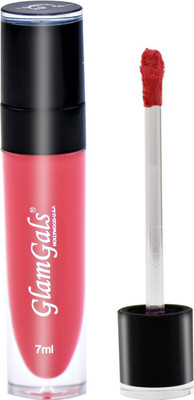 

GlamGals Matte Finish Colorstay Lipgloss(7 ml, Rustic Red)