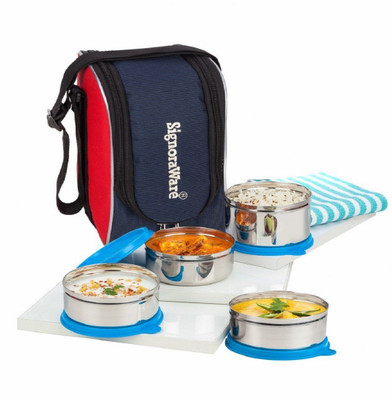 signoraware exe glass lunch box