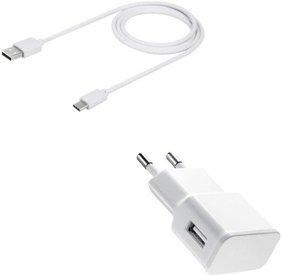 DAKRON Wall Charger Accessory Combo for Motorola Moto X4(White)