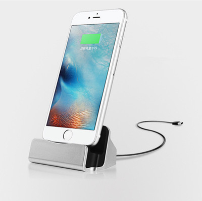 

Azacus Dock Charger With Charging & Data Sync Lighting 8 Pin for iPhone 5/5S/5C/SE/6/6S/7 & iPad Dock(Multicolor)