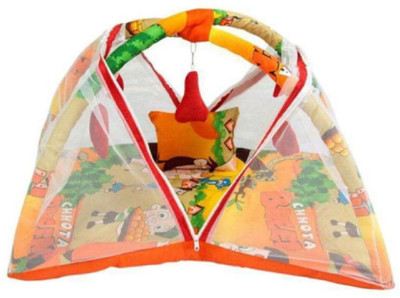 

Croox Cotton Infants Multi-Colour Mixed Cotton Mosquito Net ( 69 cm × 69 cm) Mosquito Net(Multicolor)