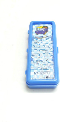 

Generic Game on top Game on top Art Plastic Pencil Box(Set of 1, Blue)