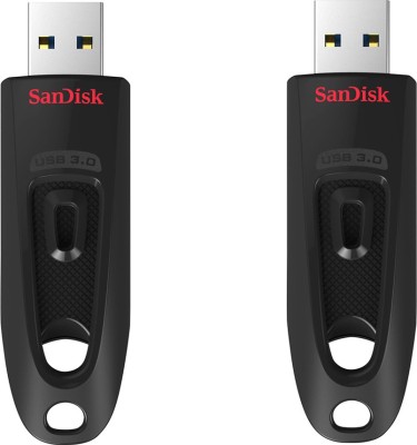SanDisk Ultra Usb 3.0 Flash Drive (Pack OF 2) 16 GB Pen Drive(Black)